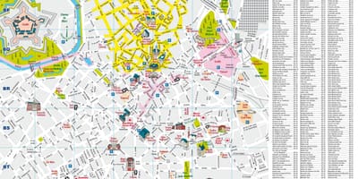 Imprimir mapa de Lille turística